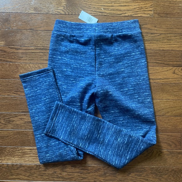 Old Navy Blue heathered “cozy lined” leggings - Picture 2 of 3